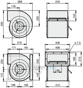 Rosenberg DRAD 249-4 L - описание, технические характеристики, графики